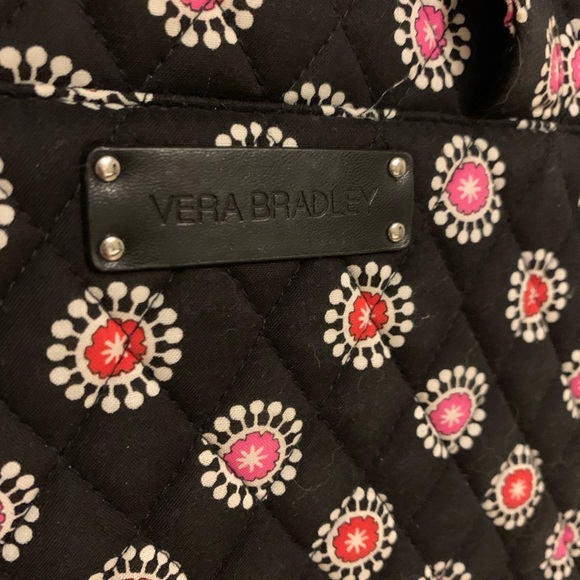 VERA BRADLEY Hanging Organizer Travel Cosmetic Case - Parisian Pom Pom - Picture 8 of 8